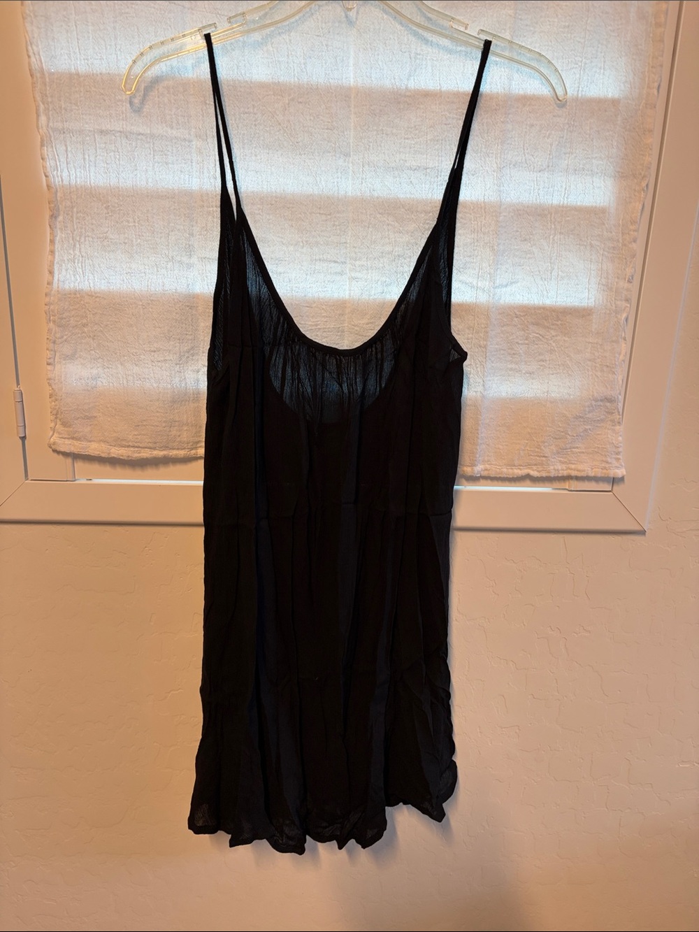 Roxy Black Women's Swim Coverup or Casual slip dress